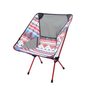 户外露营便携折叠式7075铝合金钓鱼椅野外庭院轻便沙滩休闲月亮椅