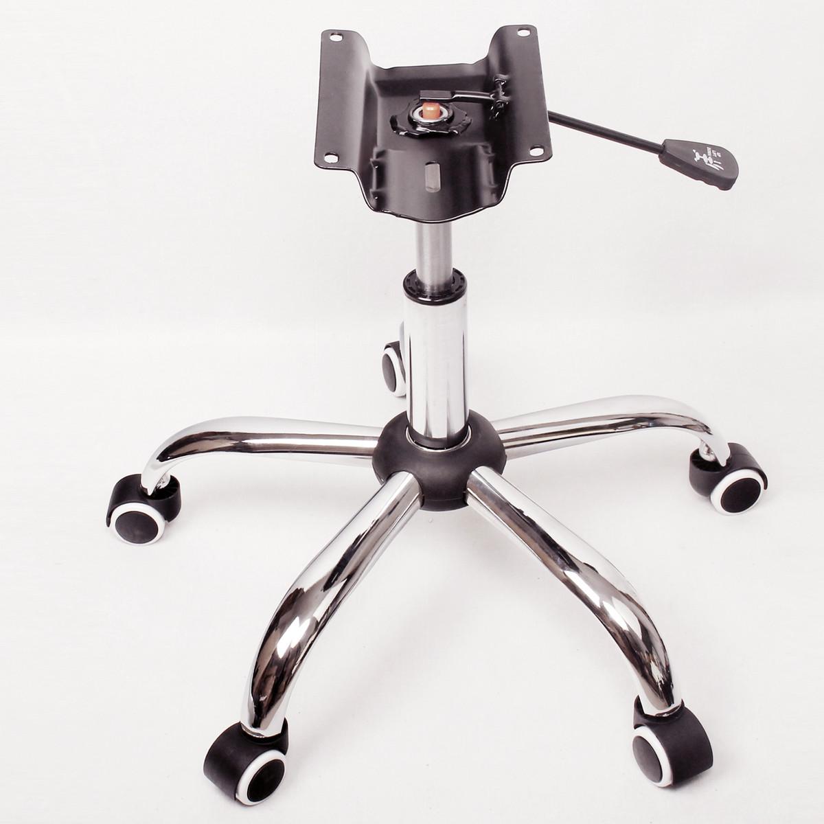 座椅旋转底座转椅配件托盘支架气杆气压棒升降杆底盘脚架套件轮子