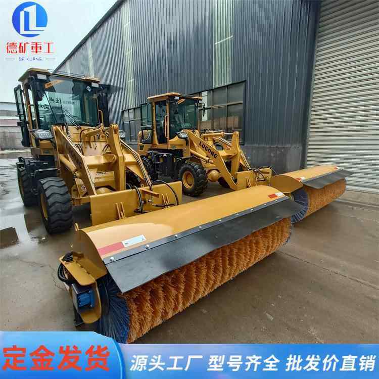 车载式除雪滚刷市政道路扫雪可拆卸清雪滚刷环卫车加装除雪滚刷