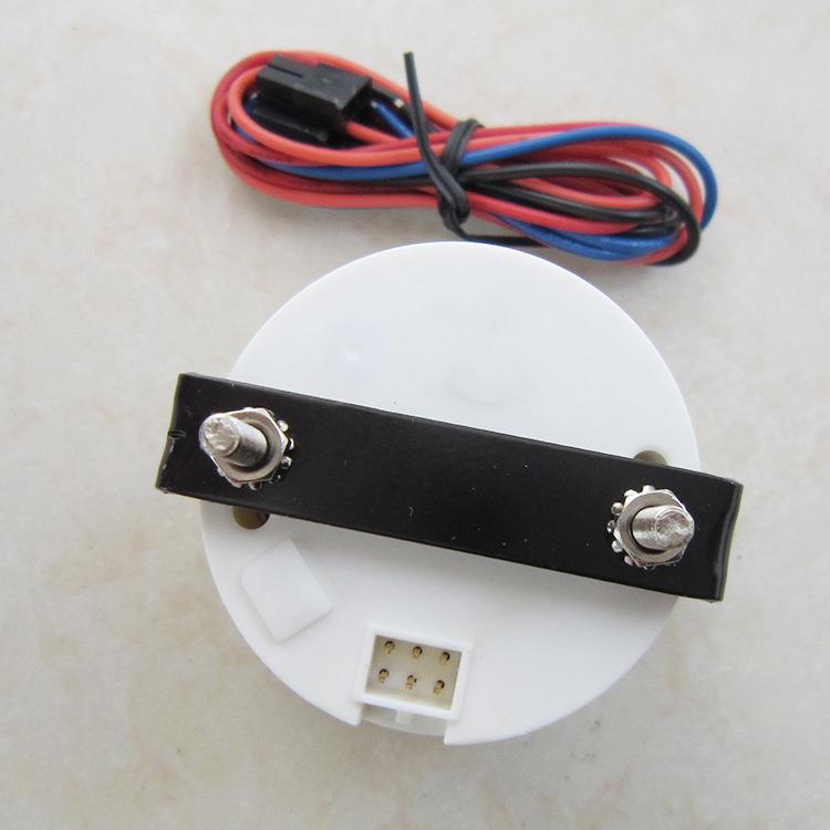 机油压力显示器12v24v带灯数字显示车载油压力表52mm 改装车用