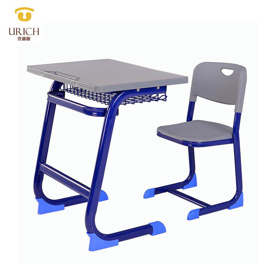 学校课桌椅儿童桌椅单人双人培训班辅导班中小学生课桌椅