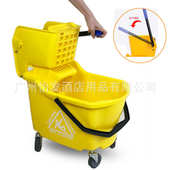洗榨免水车32l桶水桶家用酒店墩布加厚手压式 商用挤手拖地清洁