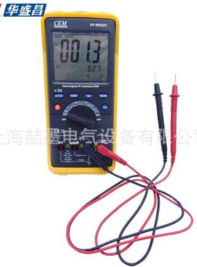 CEM华盛昌DT-9905/9908/9932FC接电脑数字万用表DC1000V多用表