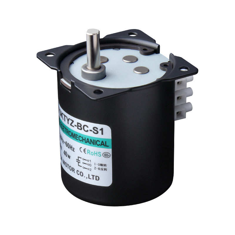 70KTYZ同步电机40W齿轮减速电动机小型制冰机烤箱输送带马达220v