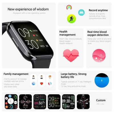Luxury Smart Watch Men Fitness Monitor Waterproof Sport Smar