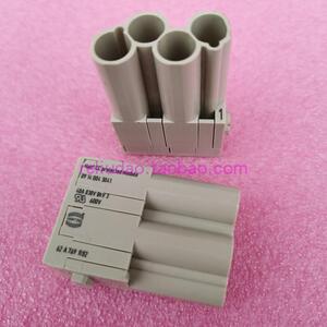HARTING连接器09140043041模块4芯HAN-4MC浩亭40A哈丁09140043141