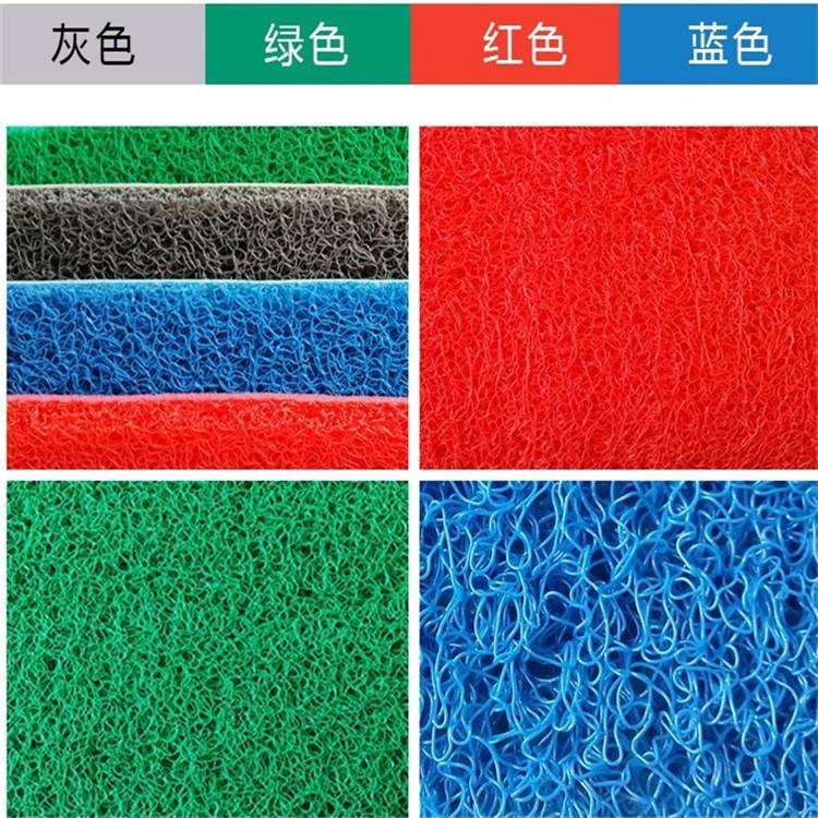加厚喷丝圈防滑红地毯商用门口迎宾开业塑料喷丝卷材地垫整卷出售