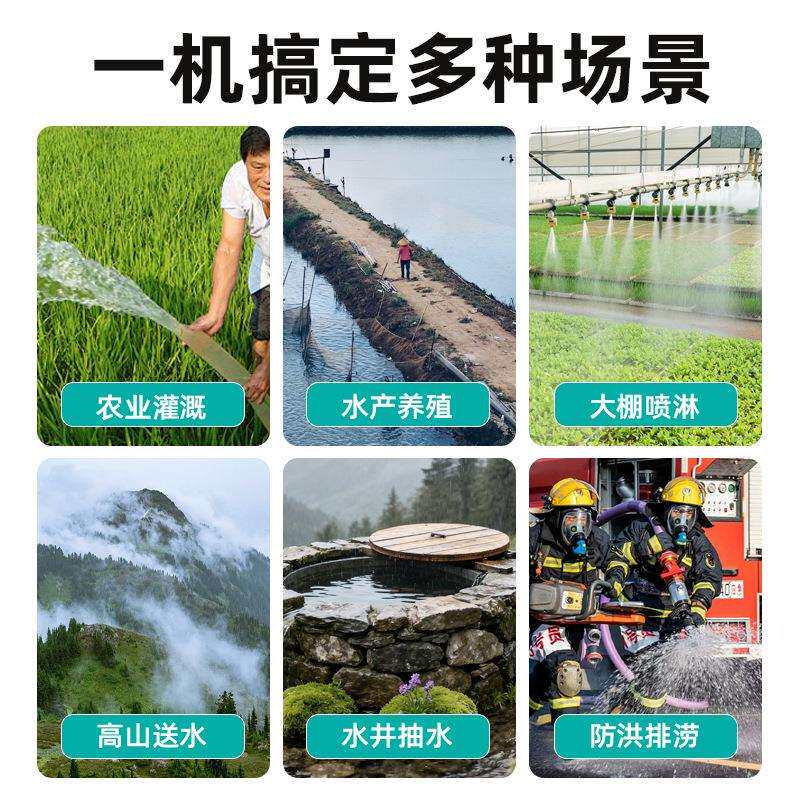QD多级潜水泵高扬程抽水机220V家用清水泵农用灌溉深井泵380V三相