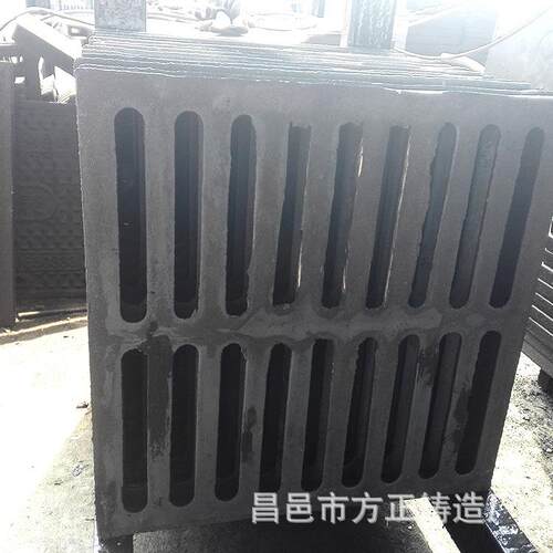 球墨铸铁井盖侧排雨水篦子 下水道庭院地漏排水沟盖板350*500山东