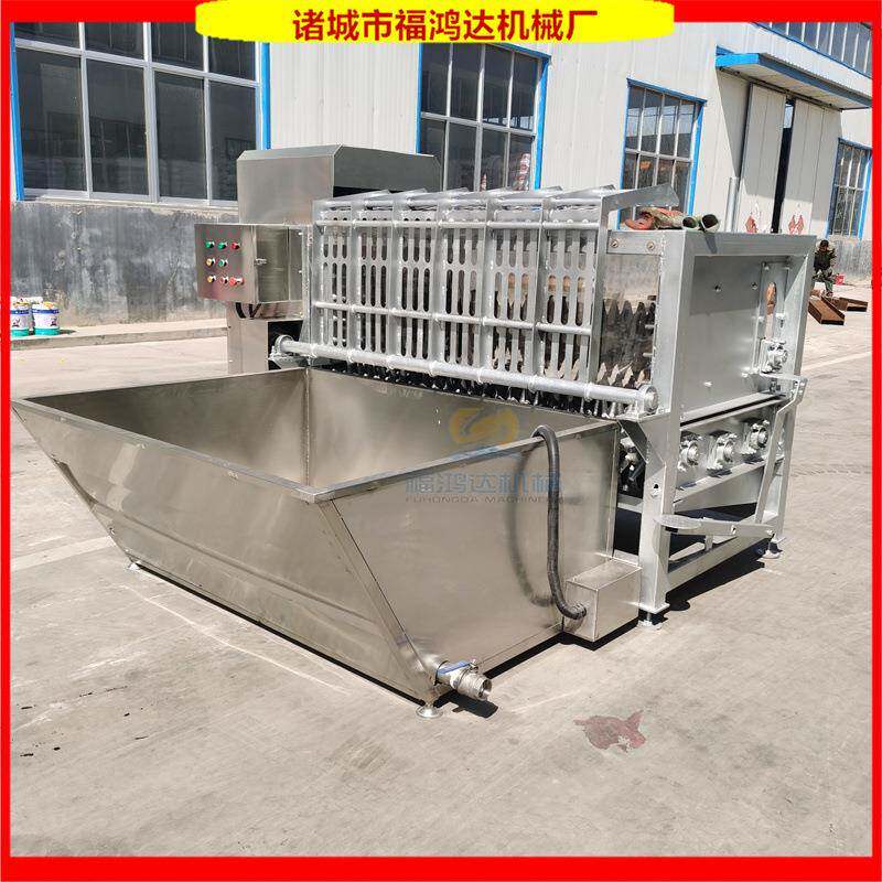 绵羊去毛设备自动入料的整羊打毛机捞扒式生羊脱毛机
