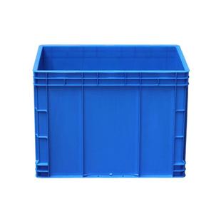 E长U46450物流箱KLU方形加灰厚00 450蓝6物流箱子储物筐大号 400