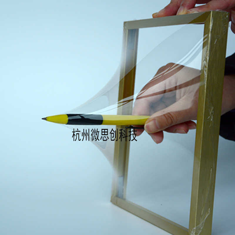 薄膜低模量纯有机硅胶膜透明拉伸弹性膜柔性电子基底微流控膜