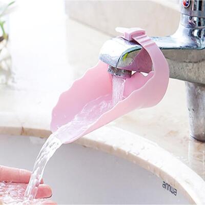 Minimalist Kitchen Children's Faucet Extender Long Hand Wash