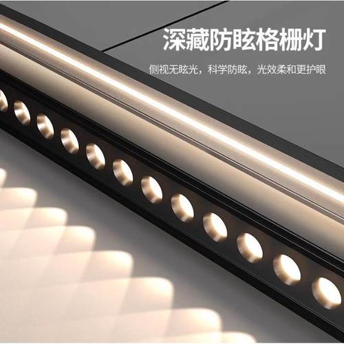 2款0977725年新护眼餐厅灯吊北欧长条现一字简约设计吧台餐桌代饭