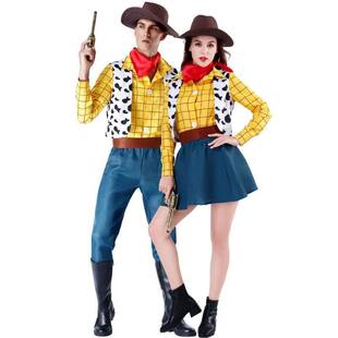 Cosplay Story Woody Costume Sets Cowboy Christmas Dress