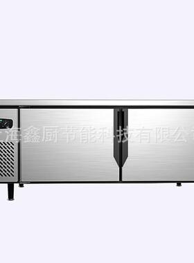 银都冷藏工作台餐饮店设备卧式冰箱厨房平冷操作台不锈钢商用冰柜