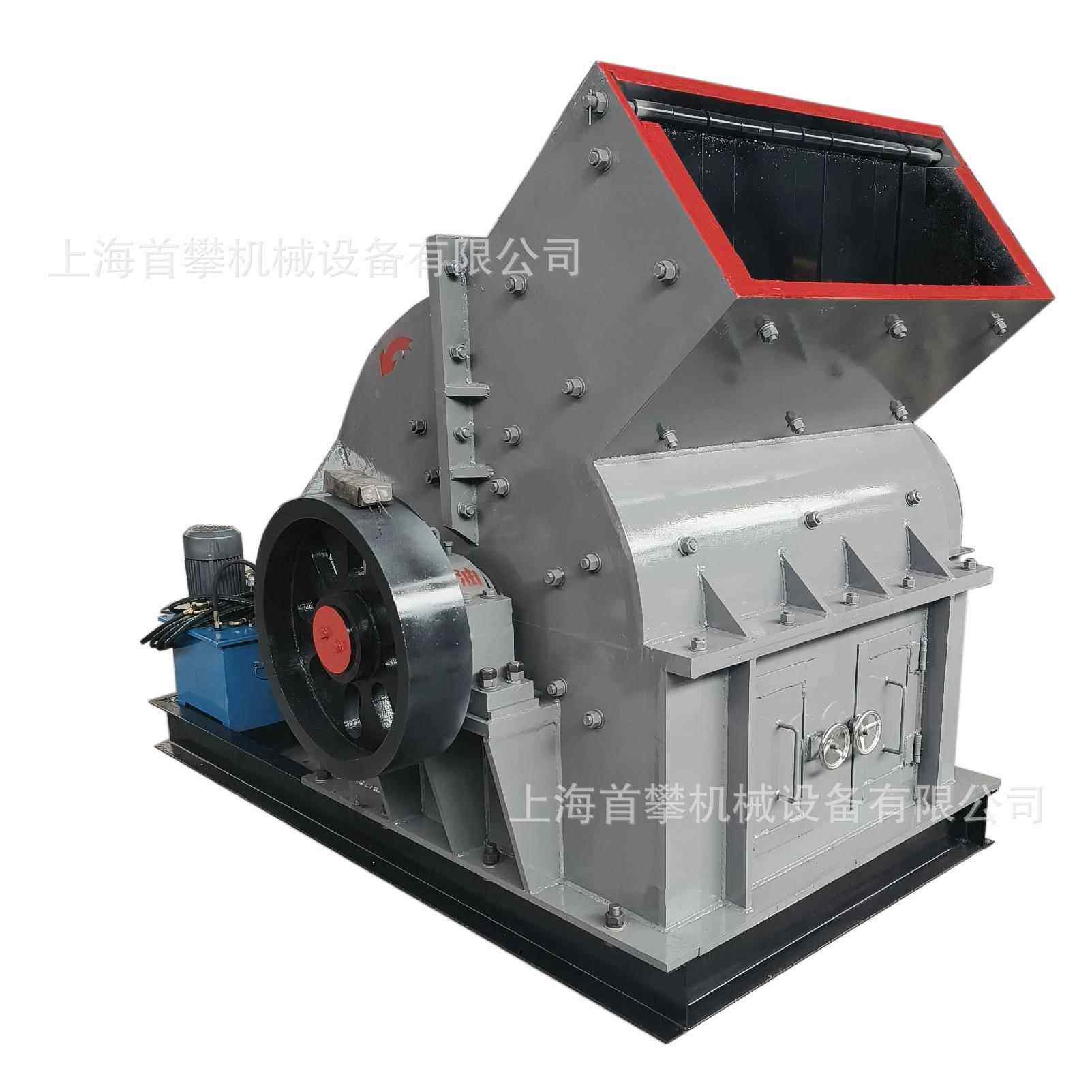 上海PC1000*800型锤式破碎机建筑垃圾路面混凝土水泥砖破碎机厂家