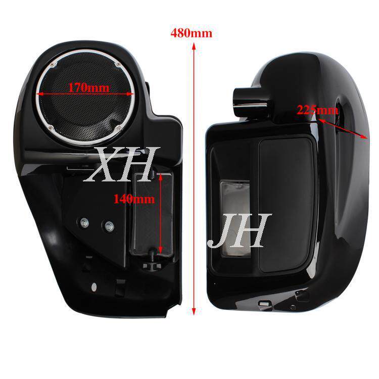 哈雷CVO 公路 街道滑翔 前护罩 保险杠护腿工具箱 喇叭罩 14-23年
