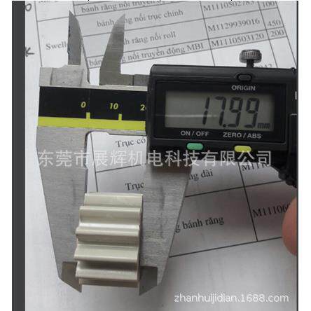 销售ATOTECH（安美特）设备配件：12齿直齿轮ZX530材质内圆孔9.9