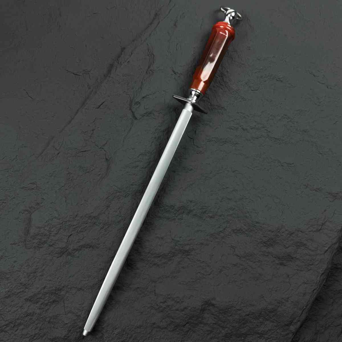 高碳钢磨刀棒屠宰专用磨刀棍3000丝细纹磨刀棒家用快速磨刀