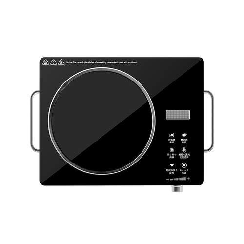 跨境外贸10V-源220VBJ-D2黑0大功率2200W-350W电陶炉电1磁炉电茶