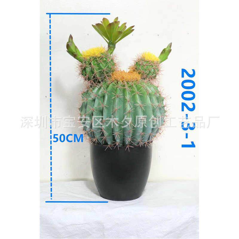 北欧 仿真仙人球 大型热带植物造景仙人球 新款仙人球 仿真仙人掌