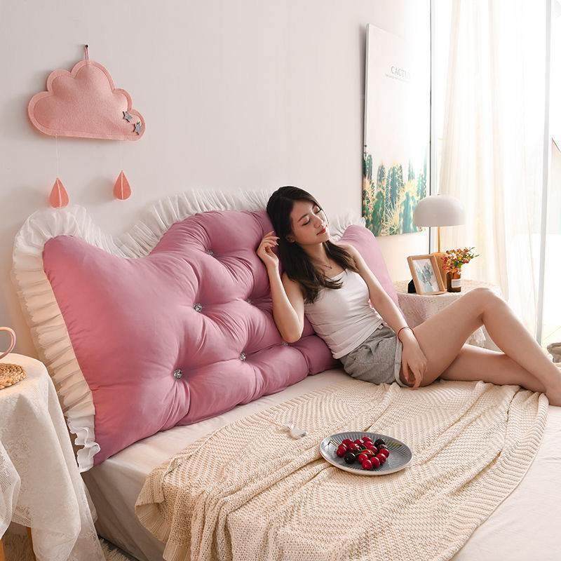 床头靠垫可爱公主靠背水晶绒靠枕双人大榻榻米软包可拆洗直发一件,居家布艺,靠垫/抱枕,淘宝优惠券,粉丝福利购,淘宝优惠卷