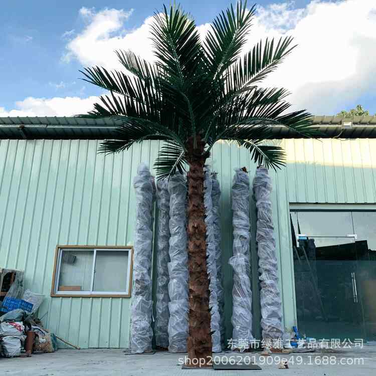 仿真假树装饰仿真棕榈树仿真人字壳树水上乐园旅游景点装饰树
