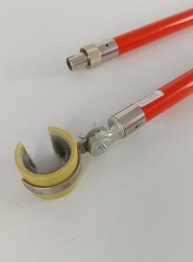 操作长杆清洁绝缘操作业杆机线缆刷刷c721型刷头带电作导线刷械