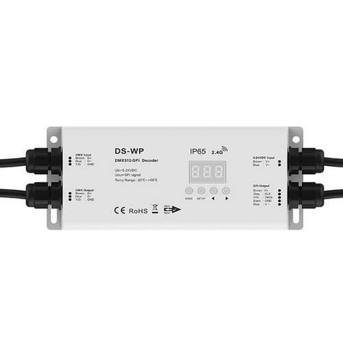 DL RGB/RGBW控制器模式4通道调光器可选4通道0/1-10VDMX512解码器