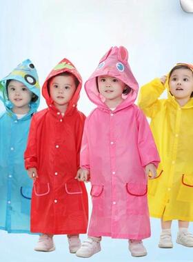 Kids Raincoat Cartoon Animal Style Outdoor Waterproof Kids