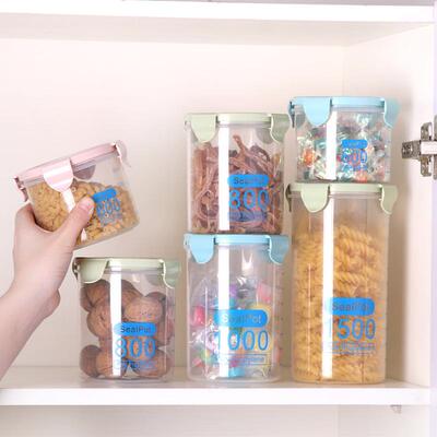 Creative Food Storage Jars, Grain and Cereal Containers, Ref