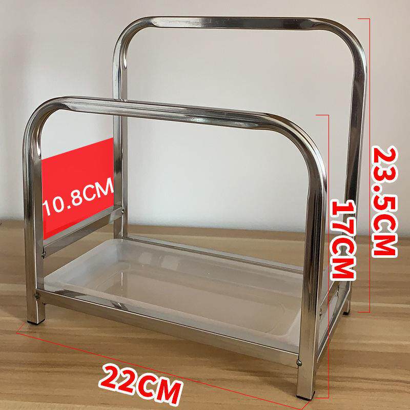 不锈钢厨房砧板置物架菜墩架落地刀架案板架台面菜板收纳储物架