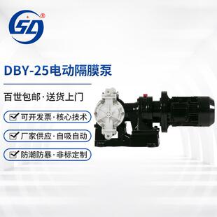DBY 2540PP工程塑料材质电动隔膜泵化工水泵