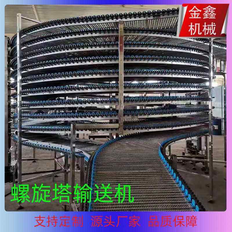 不锈钢螺旋塔多层冷却塔传送线食品冷却面包米糕多层网式链输送机,机械设备,制药设备,淘宝优惠券,粉丝福利购,淘宝优惠卷