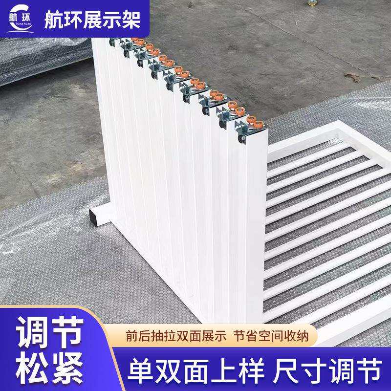 瓷砖展示架小抽拉展架 地板砖样品木板瓷砖展架抽拉旋转瓷砖架子