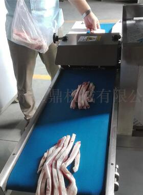 肉类加工设备切条机比较好 鸡柳多功能切条机 鲜猪肉切片机