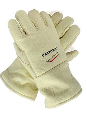 CASTONG卡司顿ABY-5T-34隔热500度耐高温手套阻燃防烫劳保手套