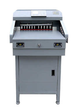 G450V+切纸机电动程控数控裁纸机重型切纸机厚层切纸机电动切纸