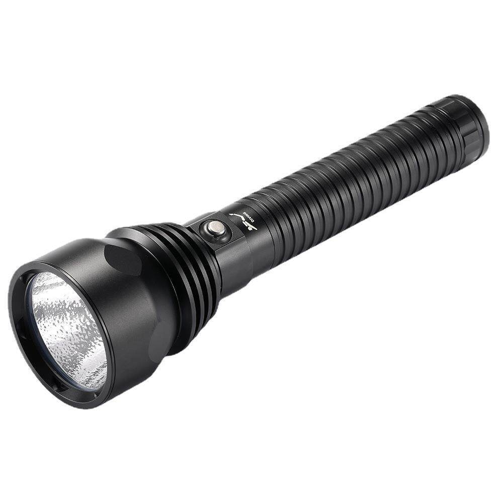 新款DV8P70P90潜水手电筒防水夜潜大功率电量显示手电