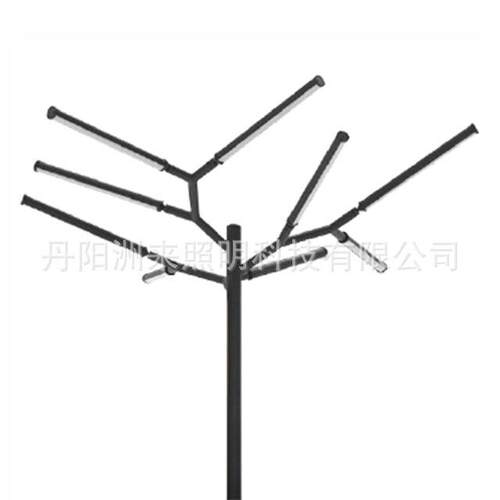 ZOLAI洲来 led景观灯 180wled庭院灯头 几何线型9头led花枝灯
