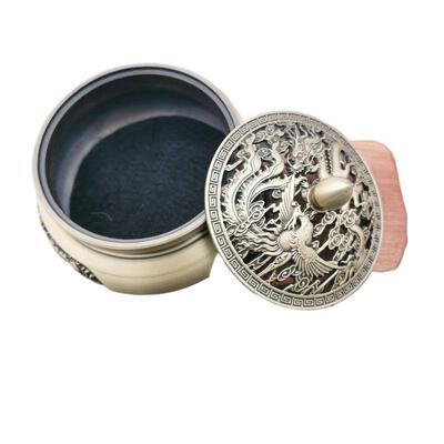 龙香炉MNG铜香薰炉家纯用室内仿古沉香盘香双凤三足薰炉檀香香炉