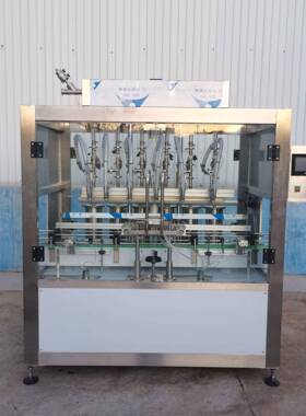 全自动伺服柱塞灌装机大豆油花生油亚麻籽油菜籽油橄榄油灌装机