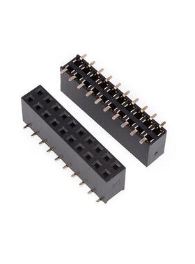 热销Smd双排母插座2.54mm母排Smd插座2X40P 2*3/4/5/6/7/8/9/10/2