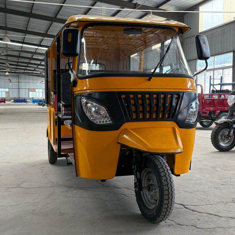 出口款步三轮嘟嘟车景区观光汽油载客车印度非洲货运车Tuk tuk