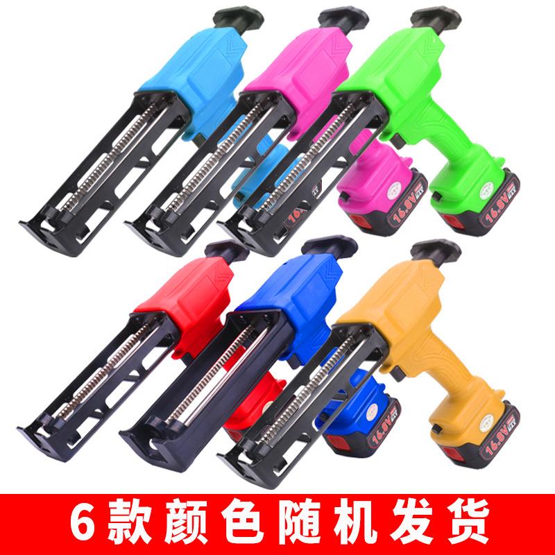 美缝剂工具套装双管打胶机器真瓷胶电动美缝胶枪全自动充电式