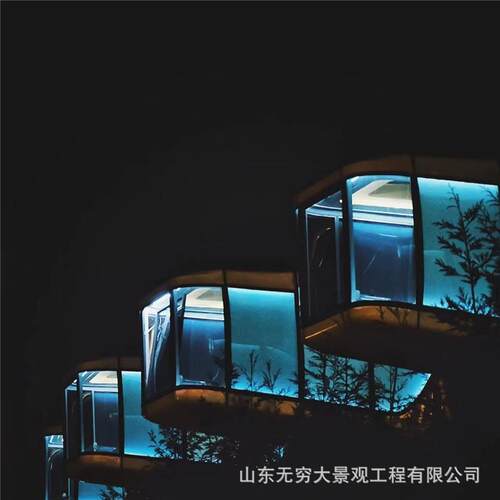 景观全智能酒店 钢化太空舱制作 星空房苹果舱 集装箱移动房民宿
