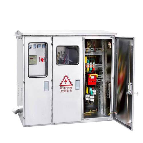 户外低压综合不锈钢配电箱JP柜农网计量补偿变压器多功能50/80KVA