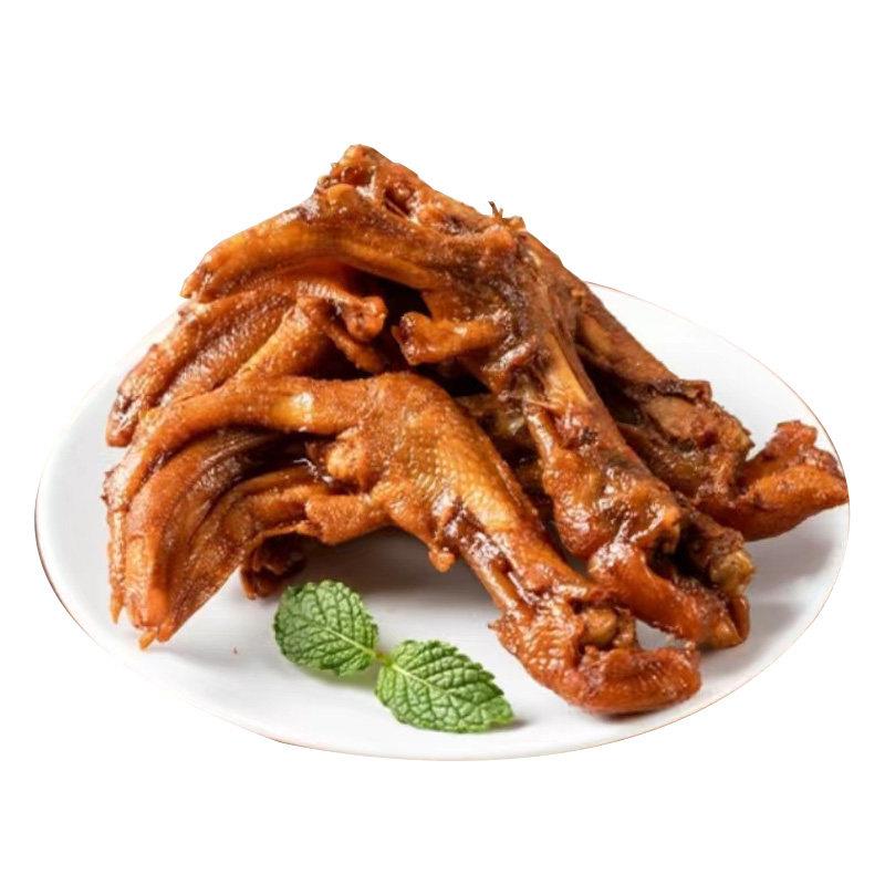 嘉兴特产文虎鸭脚掌卤味解馋小零食鸭货真空小包装肉类办公室即食