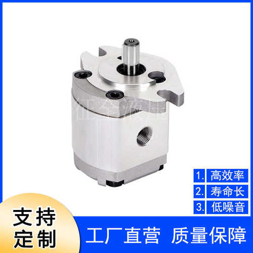 齿轮泵HGP-1A系列小型增压油泵高压大流量高压齿轮油泵液压齿轮泵
